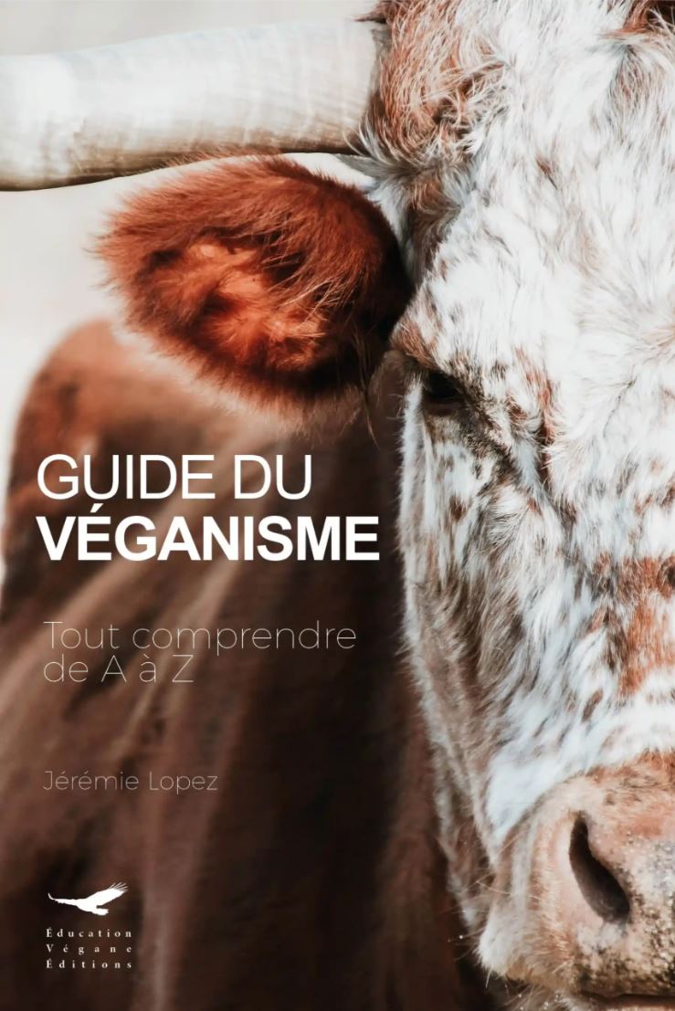 Couverture du Guide du véganisme, Jérémie Lopez