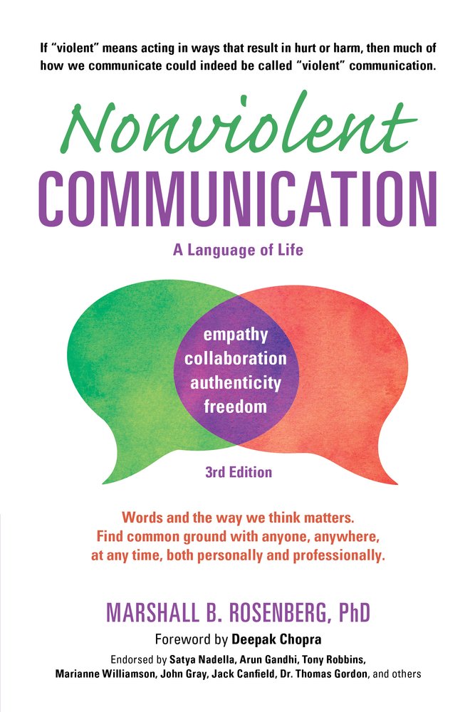 Cover of Nonviolent Communication: A Language of Life, Marshall B. Rosenberg